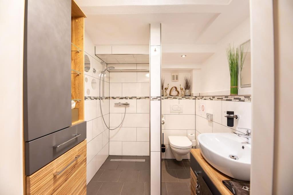 Chalet Vitaspa - Whirlpool & Sauna Privatspa Pegnitz Dış mekan fotoğraf