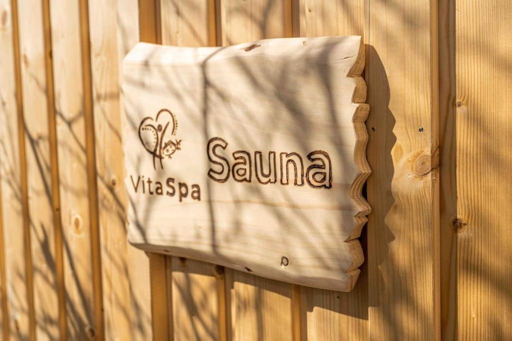 Chalet Vitaspa - Whirlpool & Sauna Privatspa Pegnitz Dış mekan fotoğraf