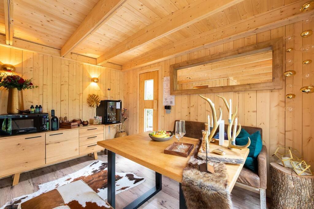 Chalet Vitaspa - Whirlpool & Sauna Privatspa Pegnitz Dış mekan fotoğraf