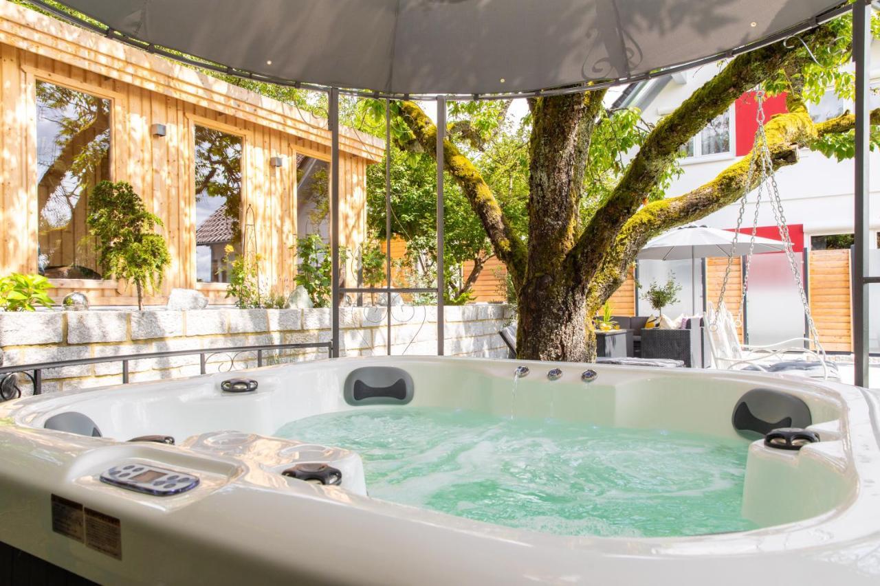 Chalet Vitaspa - Whirlpool & Sauna Privatspa Pegnitz Dış mekan fotoğraf
