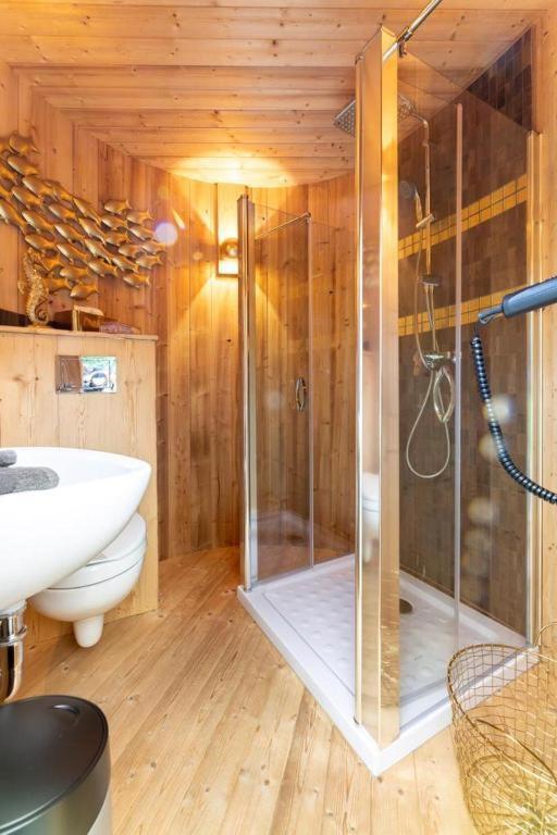 Chalet Vitaspa - Whirlpool & Sauna Privatspa Pegnitz Dış mekan fotoğraf
