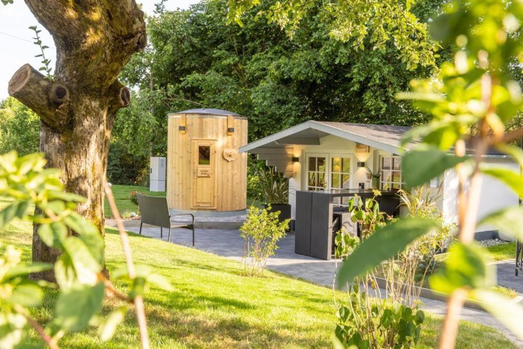 Chalet Vitaspa - Whirlpool & Sauna Privatspa Pegnitz Dış mekan fotoğraf