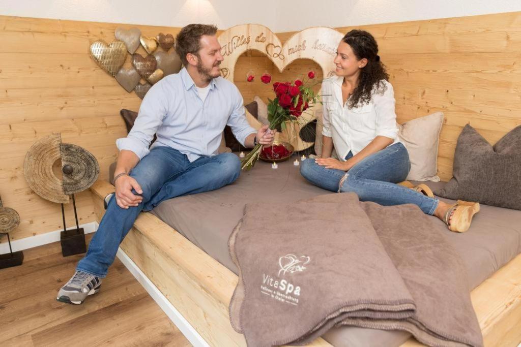 Chalet Vitaspa - Whirlpool & Sauna Privatspa Pegnitz Dış mekan fotoğraf