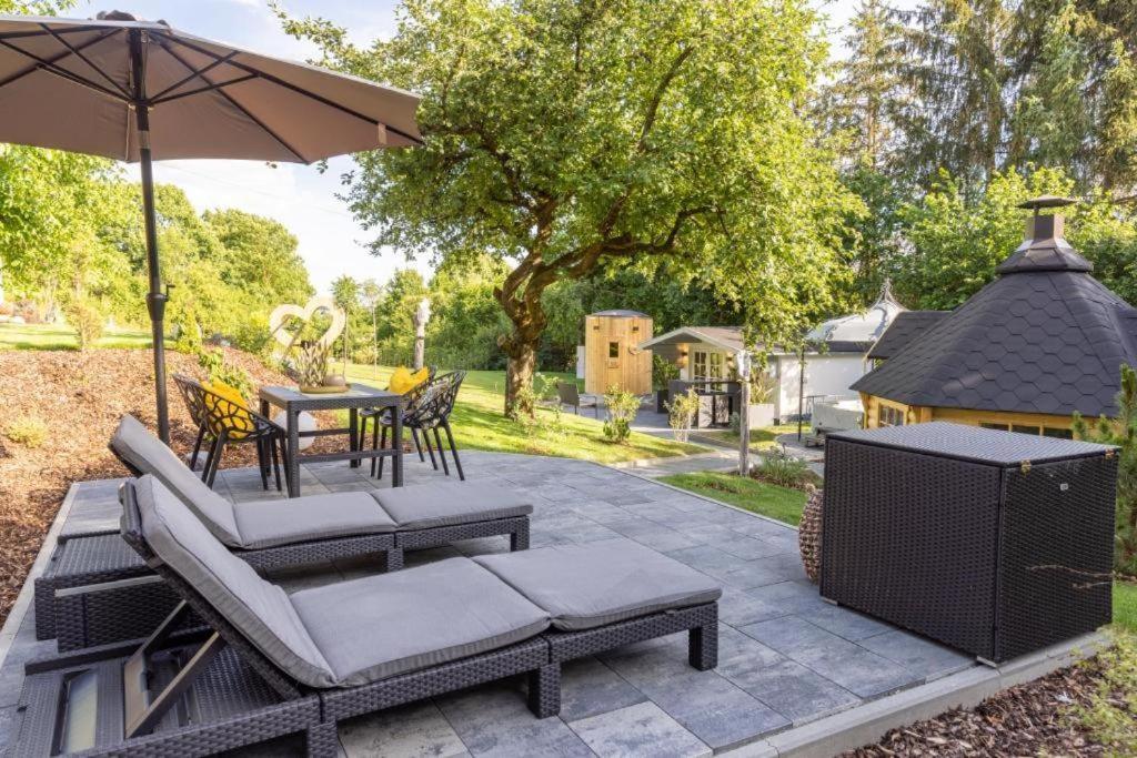 Chalet Vitaspa - Whirlpool & Sauna Privatspa Pegnitz Dış mekan fotoğraf